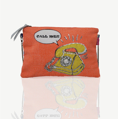 

Mister Maker Girls Casual Multicolor Canvas, PU Sling Bag