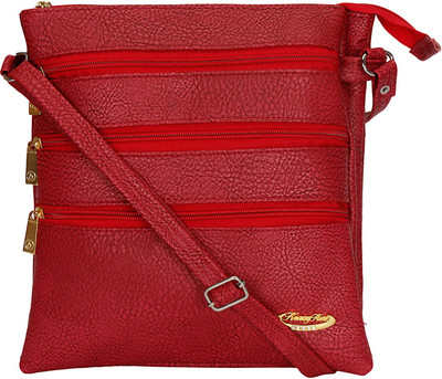 

Papsara Women Casual Multicolor Leatherette Sling Bag