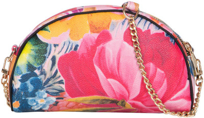 

Cappuccino Girls Evening/Party Multicolor PU Sling Bag