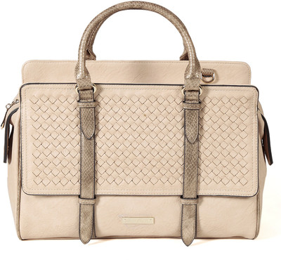 

Leanore Elizabeth Girls Casual Beige PU Satchel