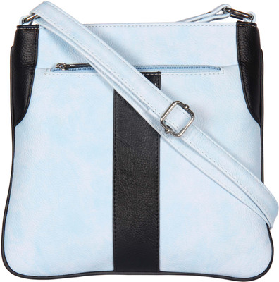 

Esbeda Women Casual Blue Leatherette Sling Bag