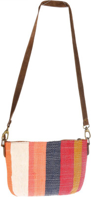 

Mankha Women Evening/Party Multicolor Canvas Sling Bag