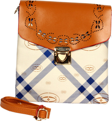 

Ducati Girls Casual Multicolor PU Sling Bag