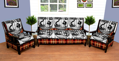 

Creative Homes Polycotton Sofa Cover(Black Pack of 6)