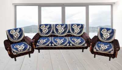 

Furnishing Zone Jacquard Sofa Cover(Blue Pack of 6)