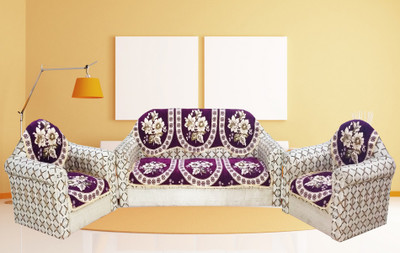 

Mangal Velvet Sofa Cover(purple Pack of 6)