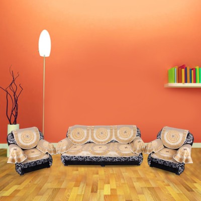 A.P HANDLOOM Jacquard Sofa Cover(Multicolor Pack of 12) at flipkart