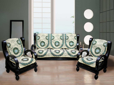 51% OFF on Furnishing Kingdom Velvet Sofa Cover(Multicolor Pack of 6)