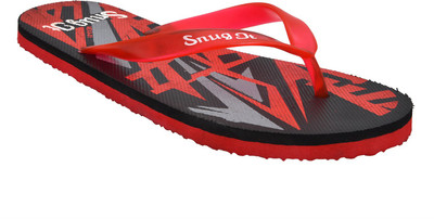 

SnugIt Flip Flops, Black-red