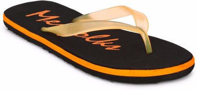 

Menfolks Flip Flops, Orange::black