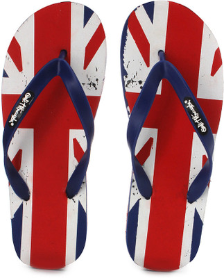 

Sole Threads England Flip Flops, R.blue;red