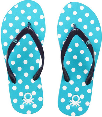 

United Colors of Benetton Flip Flops, Green