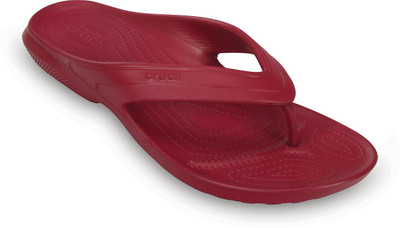 Crocs Flip Flops, Red