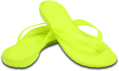 

Crocs Flip Flops, Chartreuse