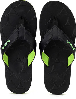 

REEBOK GRADIENT FLIP II Slippers, Black/neon green
