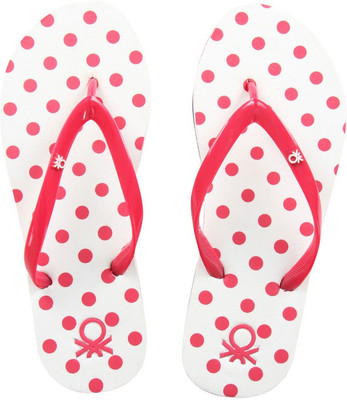 

United Colors of Benetton Flip Flops, White