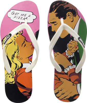 

Stylar Flip Flops, Pink