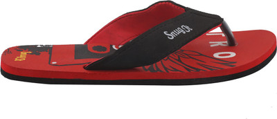 

SnugIt Flip Flops, Black red