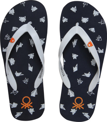 

United Colors of Benetton Flip Flops, Navy blue