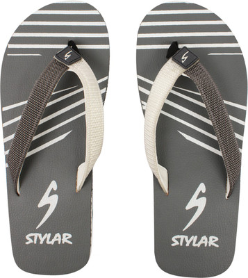 

Stylar Flip Flops, Grey