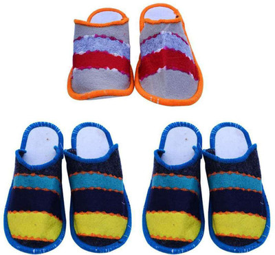Shilipi Perokars Slippers, Multicolor