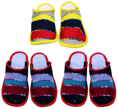 Shilipi Perokars Slippers, Multicolor