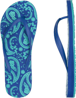 

Dearfoams Flip Flops, Blue
