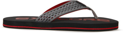 

Woodland Flip Flops, Black/red