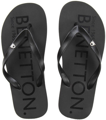 

United Colors of Benetton Flip Flops, Black