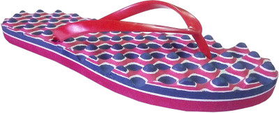 

Unispeed Foot Massage + Accupressure Slippers, Red