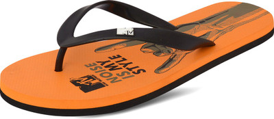 

MTV Slippers, Orange and black