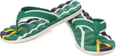 

Globalite Pride Flip Flops, Green;blue