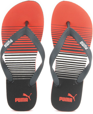

Puma SamDP Flip Flops, Grenadine-black-dark shadow-white