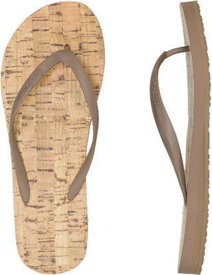 

Dearfoams Flip Flops, Brown