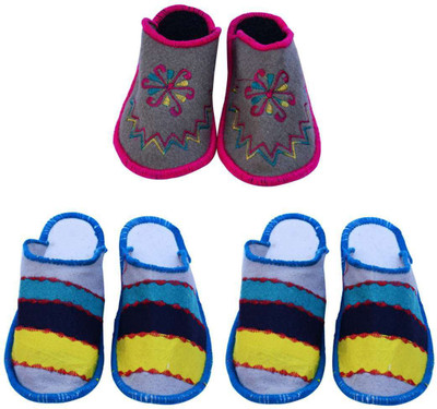 

Shilipi Perokars Slippers, Multicolor