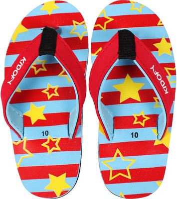 

Kidofy Girls Slipper Flip Flop(Multicolor, Yellow