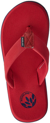 

Woodland Flip Flops, Red/navy