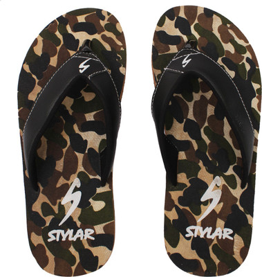 

Stylar Flip Flops, Tan