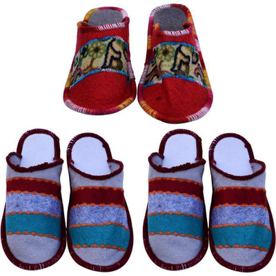 Champaliya Slippers, Multicolor