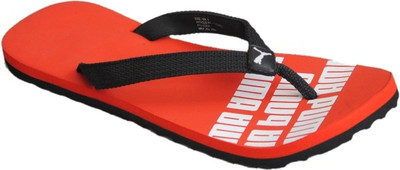 

Puma Flip Flops, Red and black