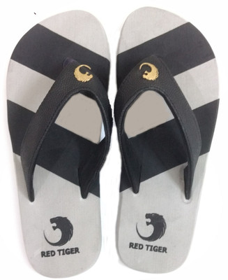 

Red Tiger Flip Flops, Grey