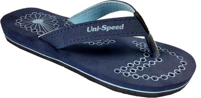 

Unispeed Super Soft + Foot Relief Slippers, Navy