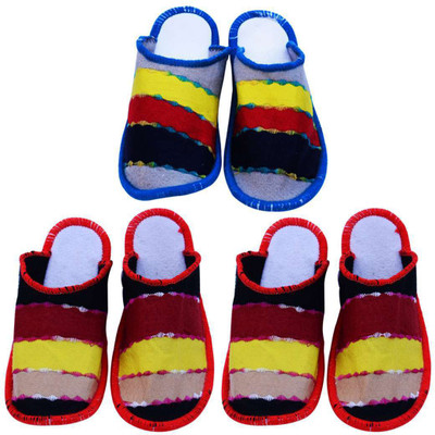 

Shree Sai Slippers, Red
