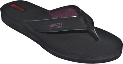 

Health Line Flip Flops, Maroon