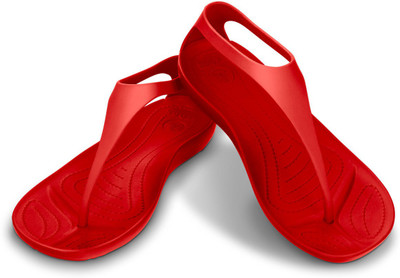

Crocs Flip Flops, Red