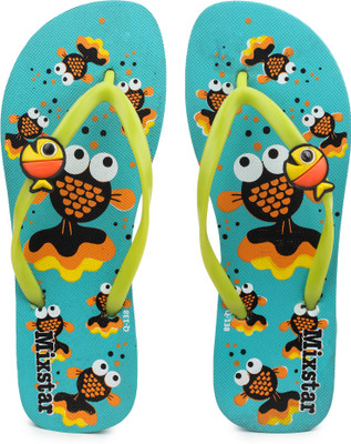 

Mixstar Slippers, Aqua blue