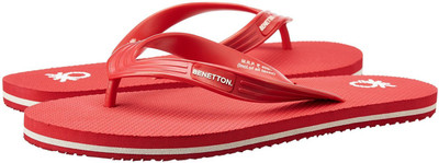 

United Colors of Benetton Flip Flops, Red