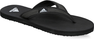 

ADIDAS Slippers, Black/white/black
