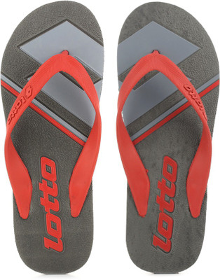 Lotto Coral Flip Flops, Grey red