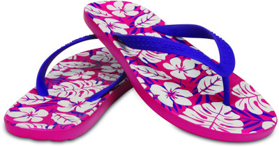 

Crocs Girls Slipper Flip Flop, Ultraviolet/candy pink